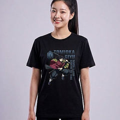 Giyu Tee (DS) — Giyu Tomioka Demon Slayer — Female — Aya (with face)