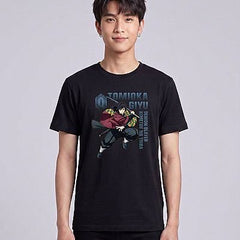 Giyu Tee (DS) — Giyu Tomioka Demon Slayer — Male — Kai (with face)