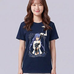 Trendy Full-Color T-Shirt (Luo Qixi) - Mushoku Tensei S — Roxy Migurdia Mushoku Tensei — Female — Suki (with face)