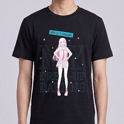 Trendy T-shirt (Hai Meng) - Fall in Love with Dress-Up Doll M — Marin Kitagawa My Dress-Up Darling — Male — Kai (neck-down)