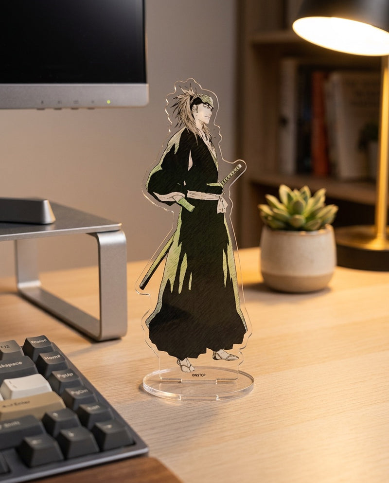 Bleach: Renji Abarai – Acrylic Stands | Work-setup table | Official Funikido merchandise