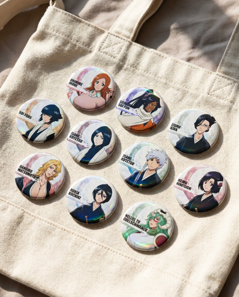 Bleach: Group – Badges & Pins | On a bag | Official Funikido merchandise