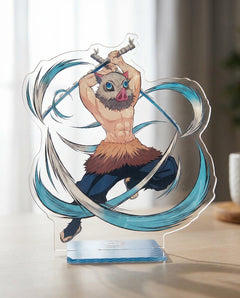 Demon Slayer: Inosuke Hashibira – Acrylic Stand | Art close-up | Official Funikido merchandise