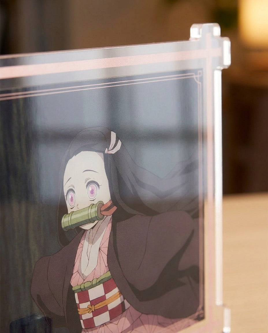 Demon Slayer: Nezuko Kamado – Acrylic Stand | Art close-up | Official Funikido merchandise