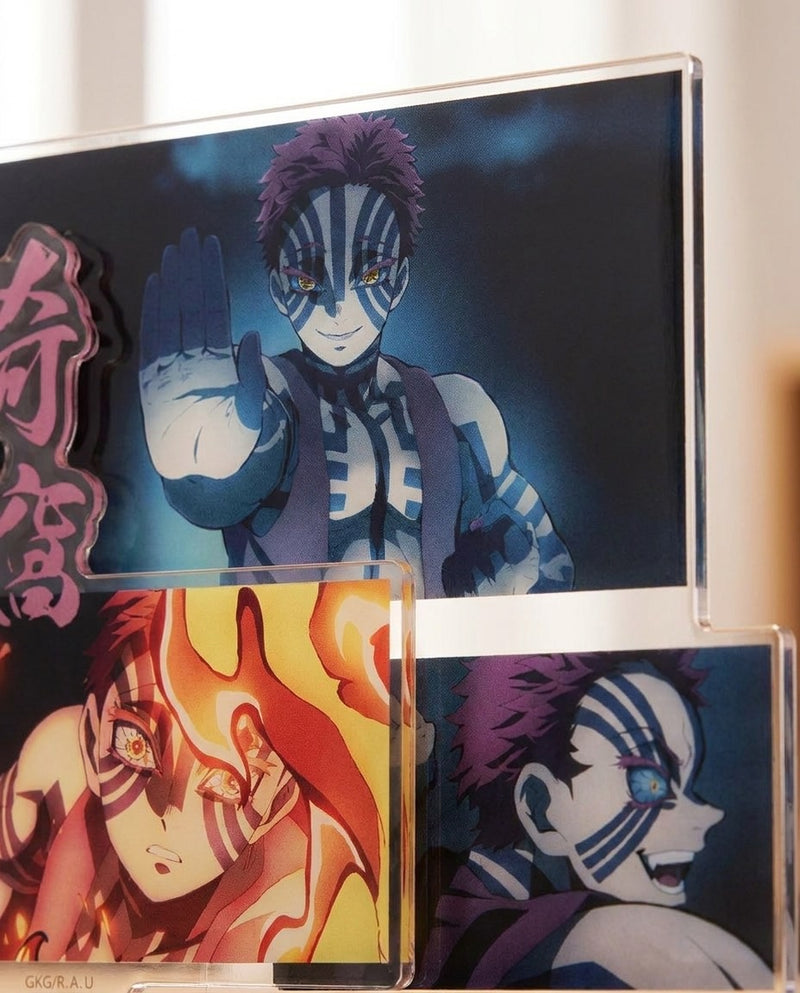 Demon Slayer: Akaza – Acrylic Stand | Art close-up | Official Funikido merchandise