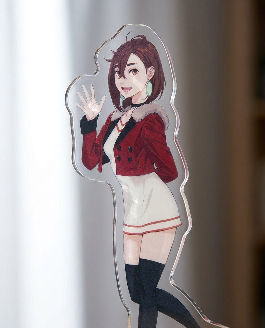 Dandadan: Momo Ayase – Acrylic Stand | Art close-up | Official Funikido merchandise
