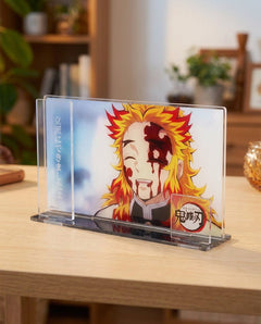 Demon Slayer: Rengoku Kyoujiro – Acrylic Stand | 3/4 angle | Official Funikido merchandise