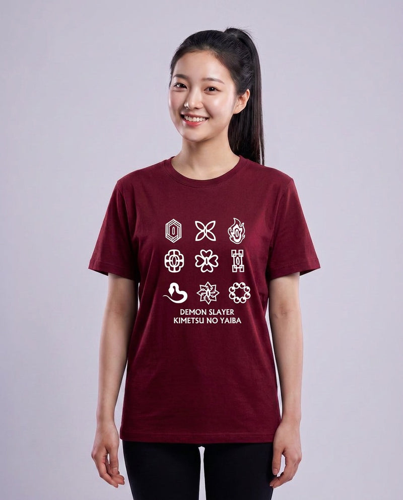 Demon Slayer: Hashira – T-Shirts | Female — Aya (with face) | Official Funikido merchandise