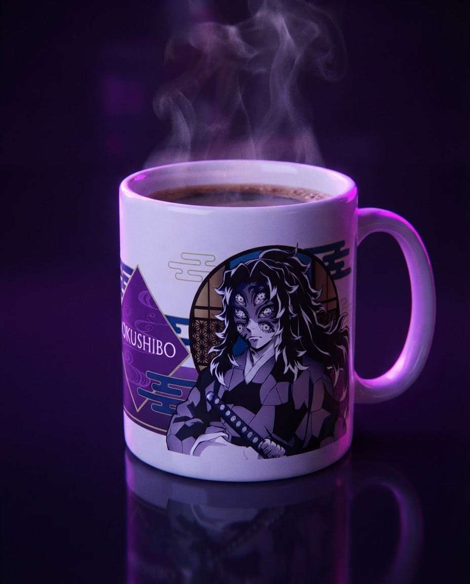 Demon Slayer: Kokushibo – Drinkware (Mug) | Brand visual | Official Funikido merchandise