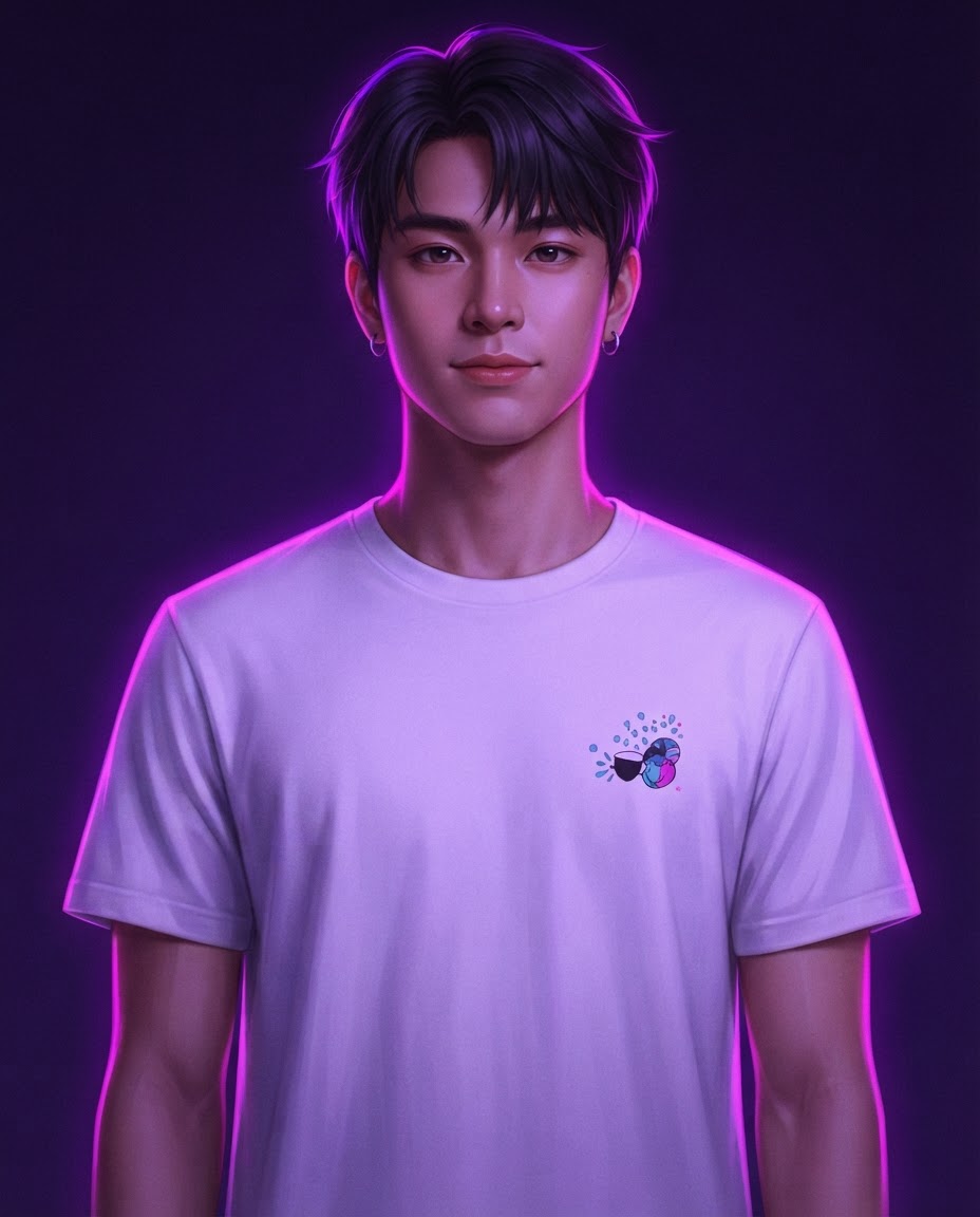 T-SHIRT — Funikido brand visual (pending client approval)