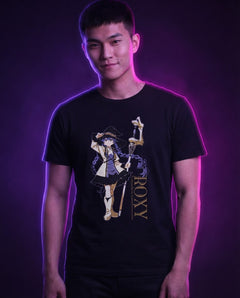 Trendy T-shirt (Luo Qixi) - Jobless Reincarnation S — Funikido brand visual (pending client approval)