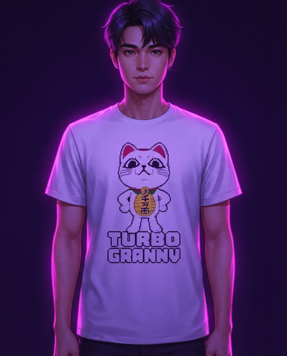 Cool Tee-DandadanS — Funikido brand visual (pending client approval)