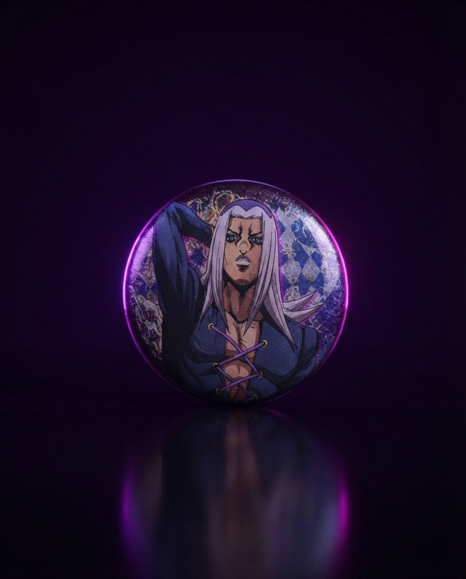 JoJo Blind Box Badge — Funikido brand visual (pending client approval)
