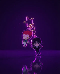 Hunter x Hunter: Chrollo & Hisoka – Keychains | Brand visual | Official Funikido merchandise