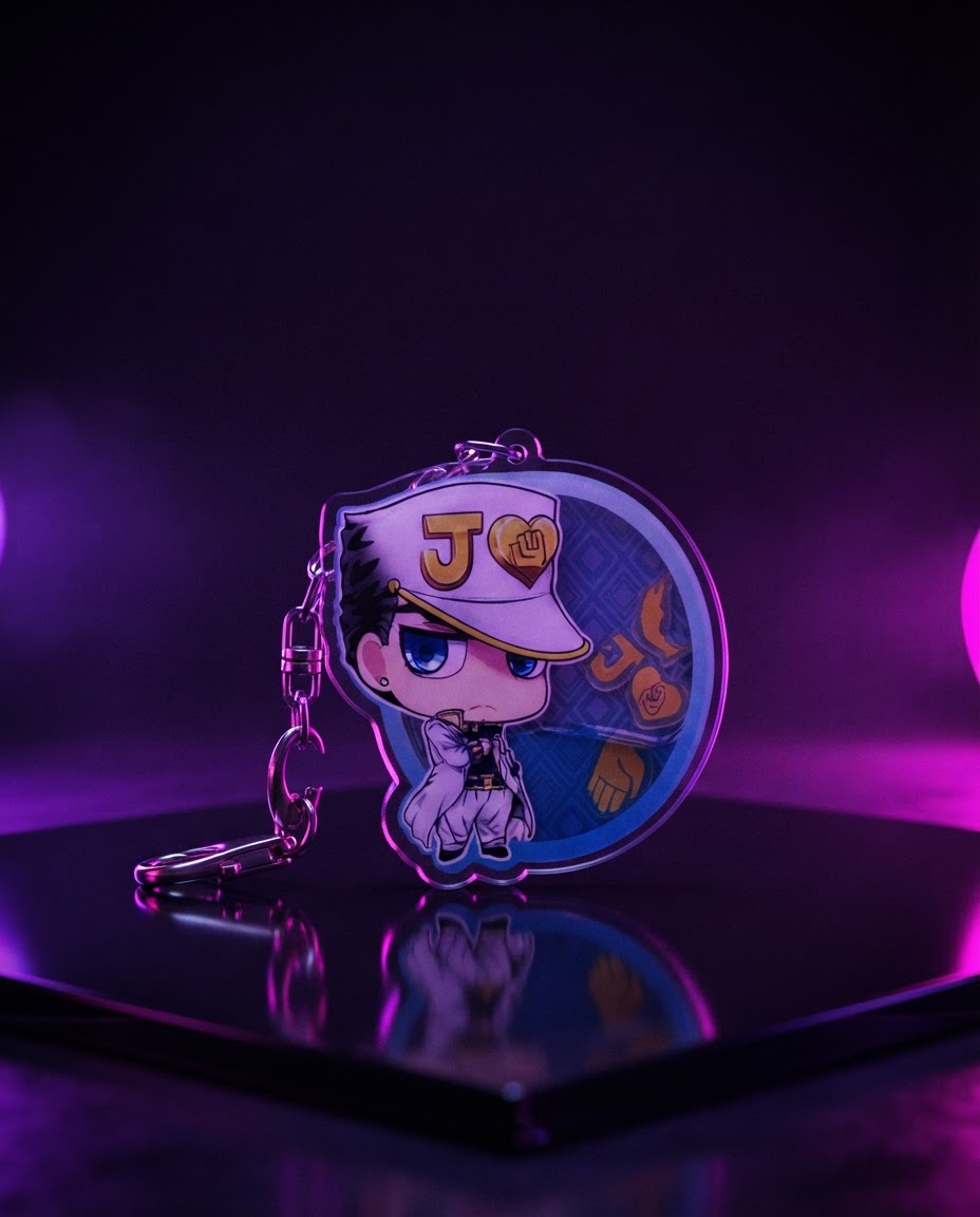 JoJo's Bizarre Adventure: Jotaro Kujo – Keychains | Brand visual | Official Funikido merchandise