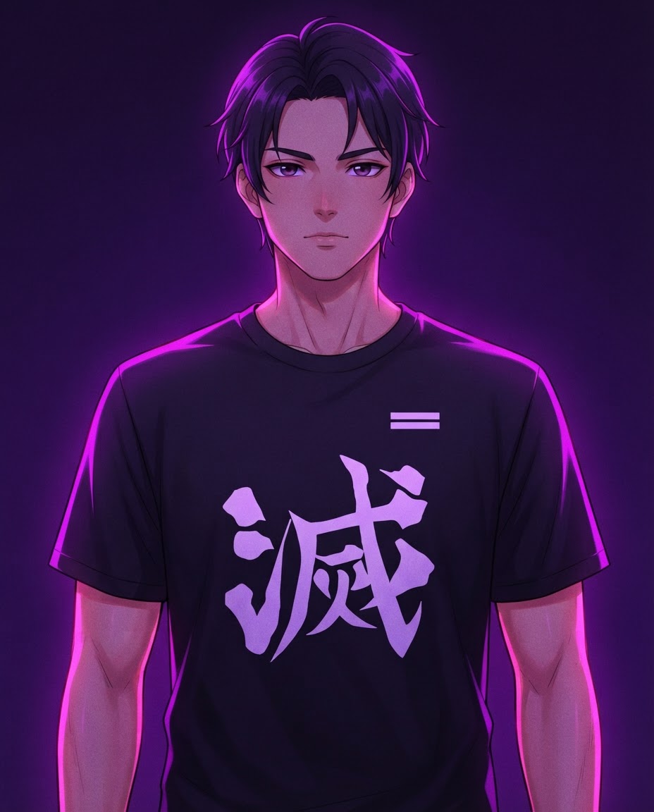 DS Corps Tee (DS) — Funikido brand visual (pending client approval)