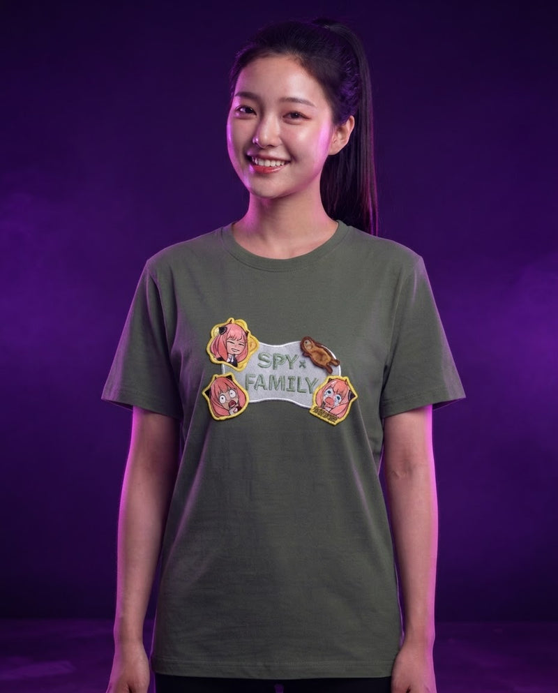 Touch Fasteners T-shirt-SPY×FAMILY — Funikido brand visual (pending client approval)