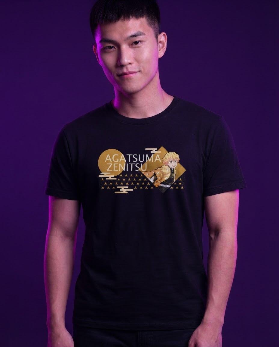 DS Tee — Zenitsu — Funikido brand visual (pending client approval)