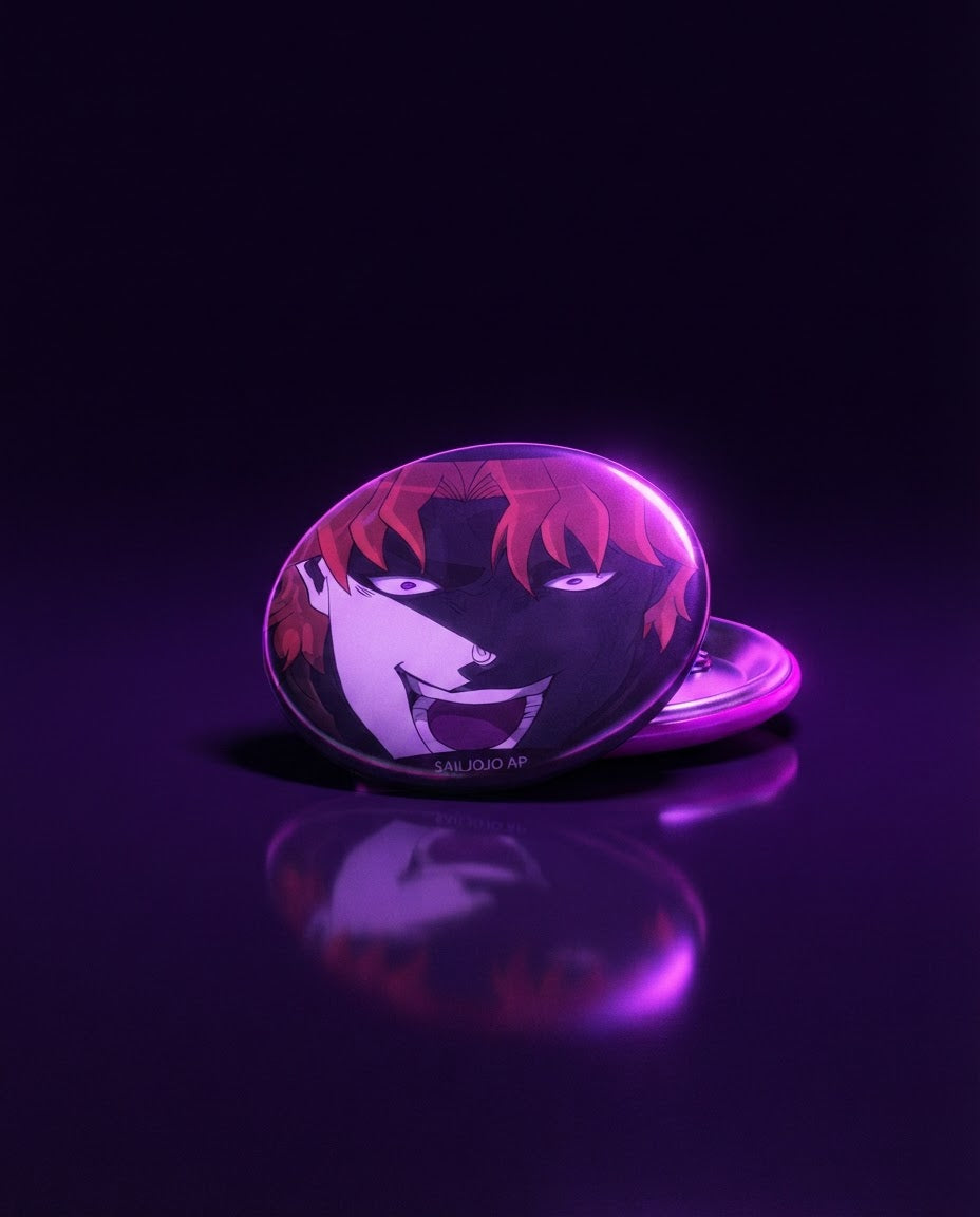 JoJo's Bizarre Adventure: Dio Brando – Badges & Pins | Brand visual | Official Funikido merchandise