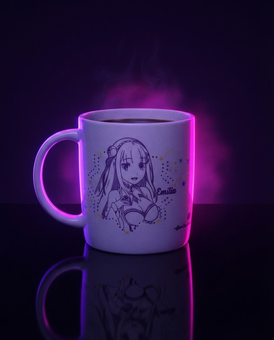 Re:Zero: Emilia & Rem – Drinkware | Brand visual | Official Funikido merchandise