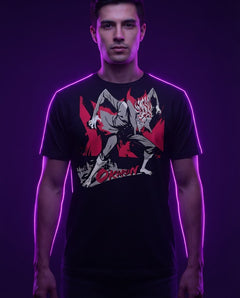 Shimmer T-shirt-DandadanM — Funikido brand visual (pending client approval)