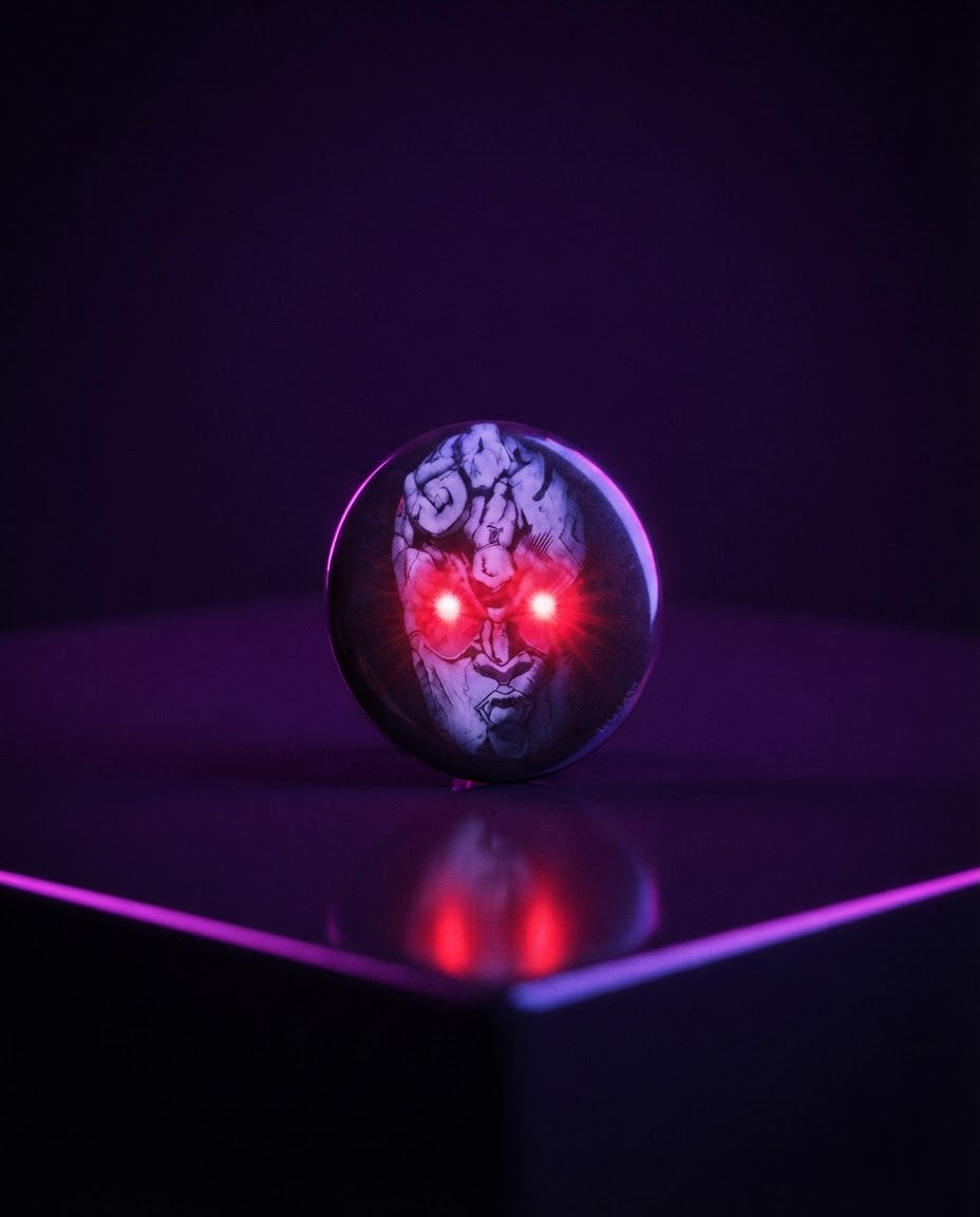 JoJo's Bizarre Adventure: Stone Face – Badges & Pins | Brand visual | Official Funikido merchandise