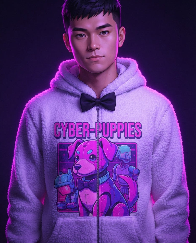 Fuzzy Jacket — Bond (SPYxFAMILY) — Funikido brand visual (pending client approval)