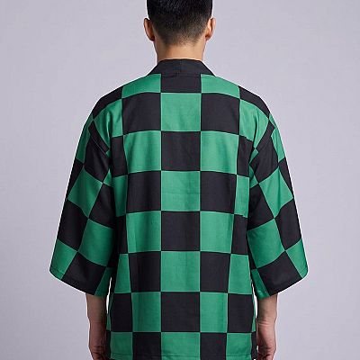 Demon Slayer: Tanjiro Kamado – Haori | Back view | Official Funikido merchandise