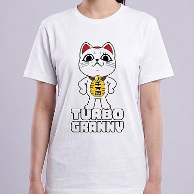 Dandadan: Turbo Granny – T-Shirts | Styled shot | Official Funikido merchandise