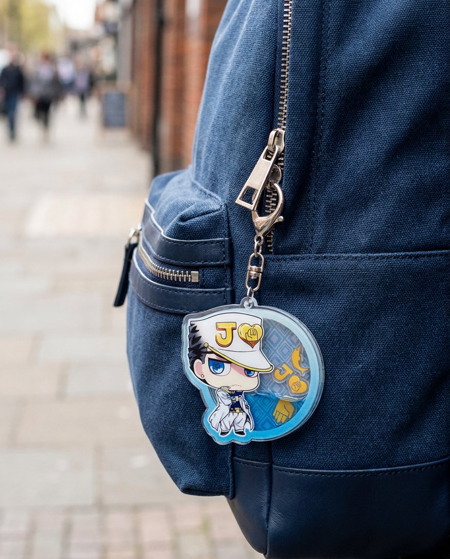 JoJo's Bizarre Adventure: Jotaro Kujo – Keychains | Product shot | Official Funikido merchandise