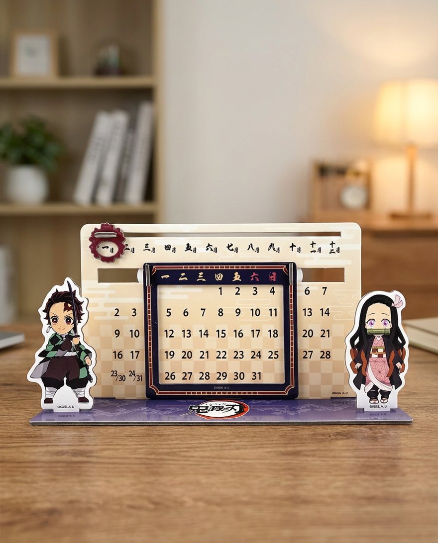 Demon Slayer: Tanjiro & Nezuko – Calendars & Stationery | Product shot | Official Funikido merchandise