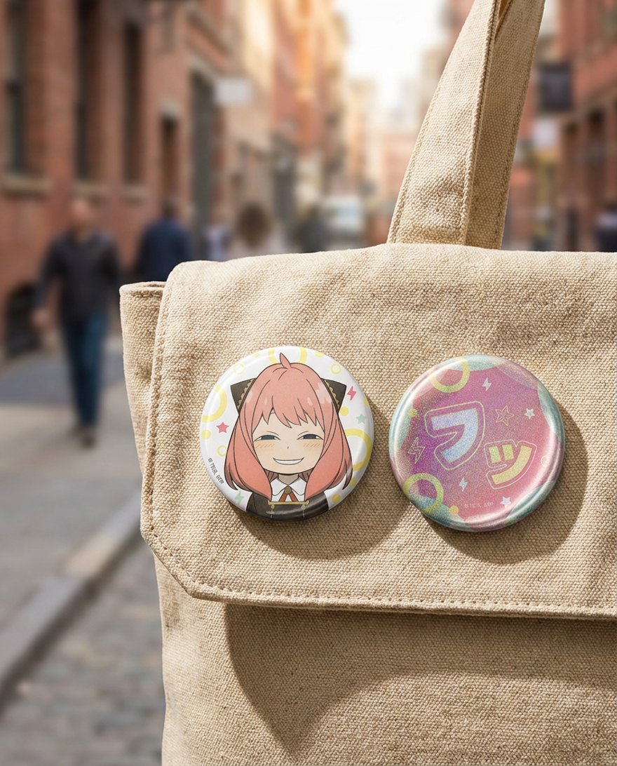 Spy x Family: Anya Forger – Badges & Pins | Product shot | Official Funikido merchandise