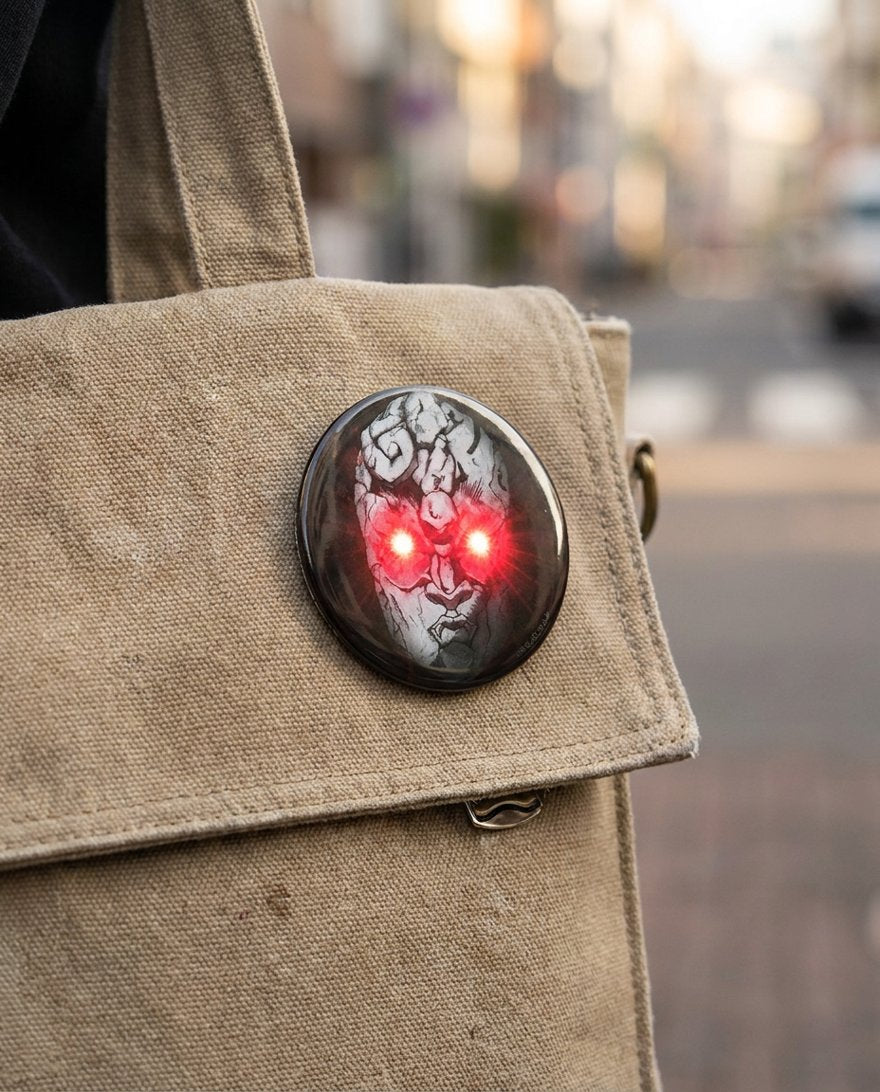 JoJo's Bizarre Adventure: Stone Face – Badges & Pins | Product shot | Official Funikido merchandise
